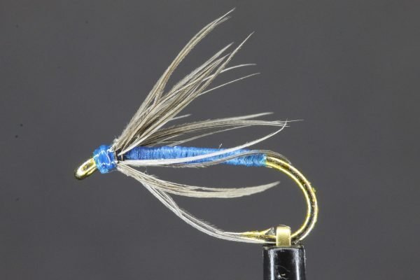 Blue Soft Hackle scaled